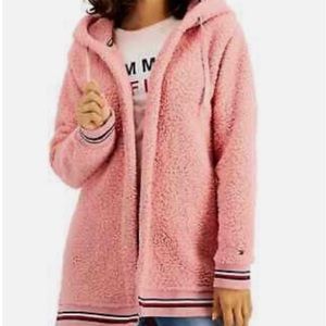 NWOT Tommy Hilfiger Hooded Fleece Jacket